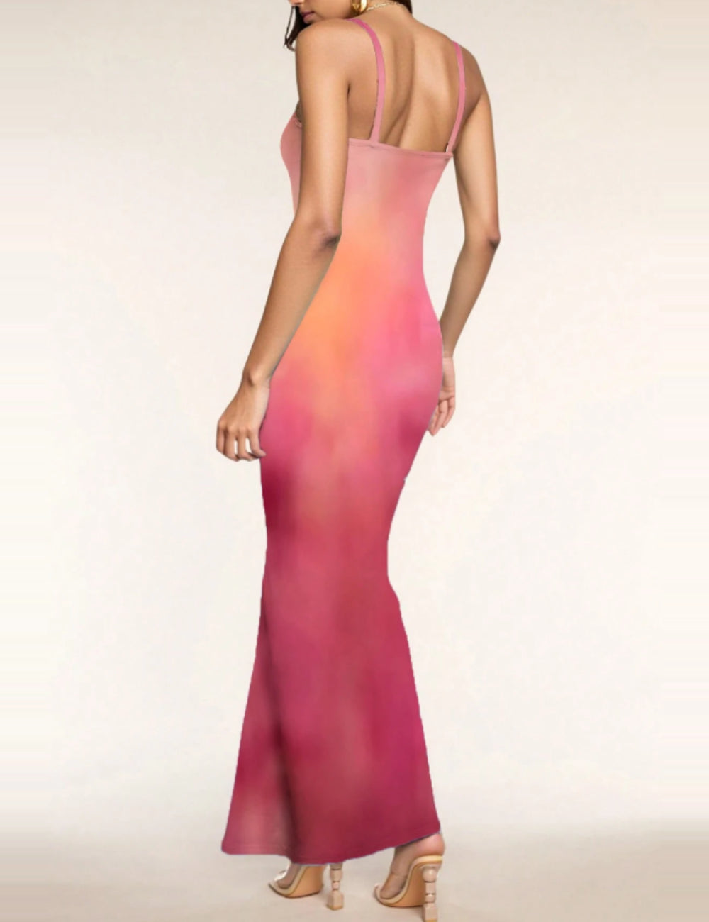 Rochie maxi Shein, roz