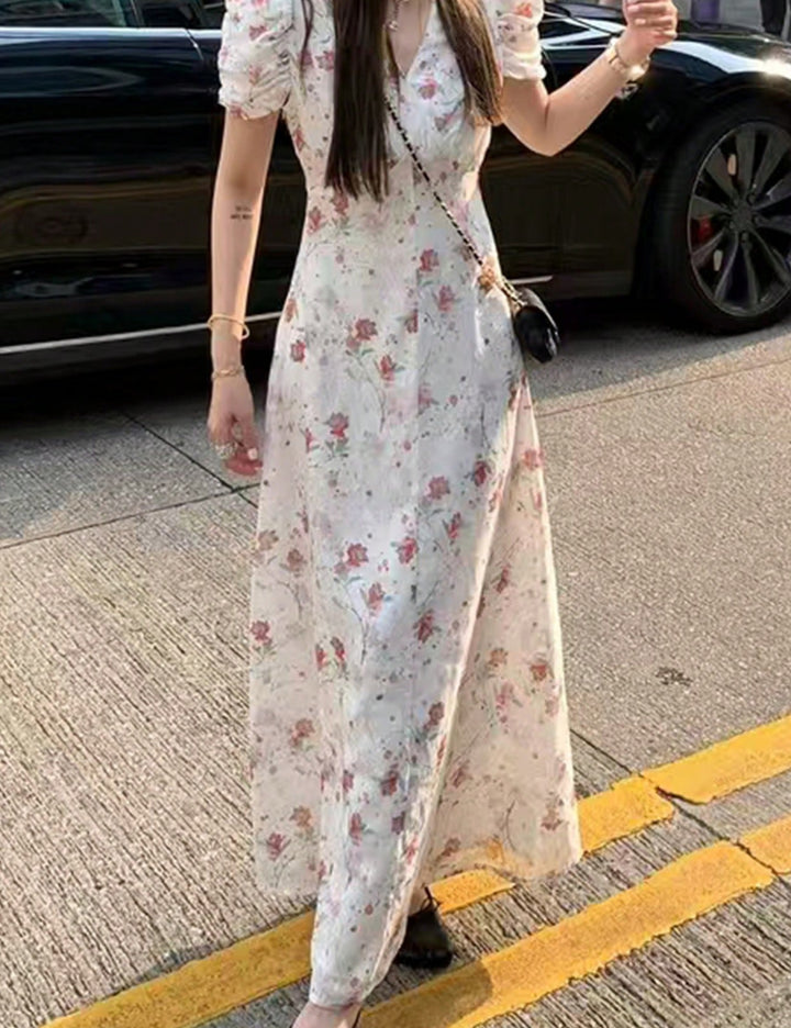 Rochie maxi Shein, roz