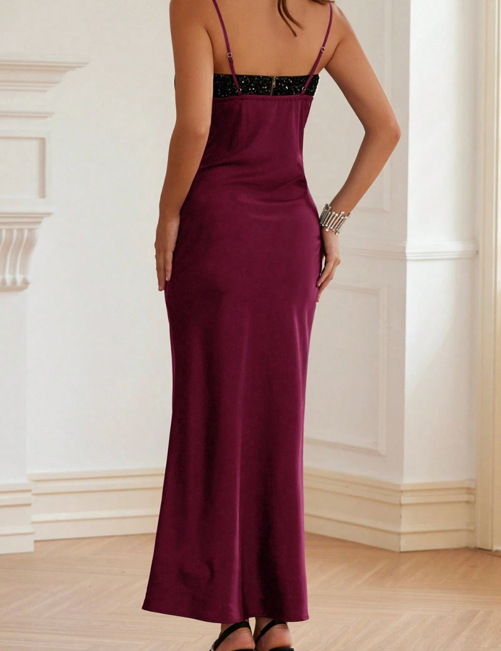 Rochie maxi Shein, roz