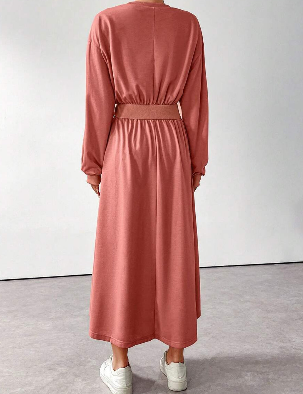 Rochie maxi Shein, roz