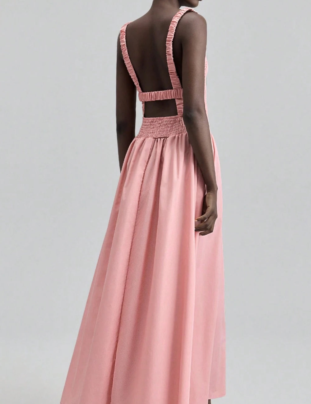 Rochie maxi Shein, roz