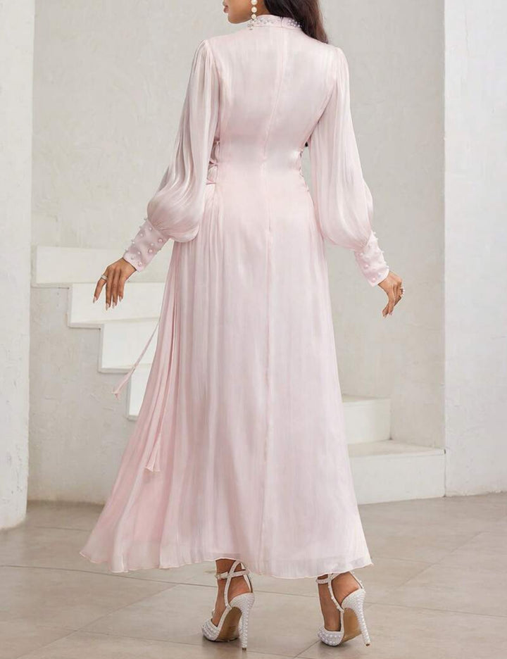 Shein maxi ruha, rózsaszín