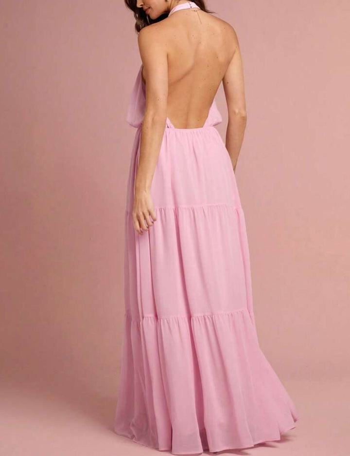 Rochie maxi Shein, roz
