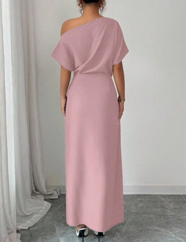 Shein maxi ruha, rózsaszín