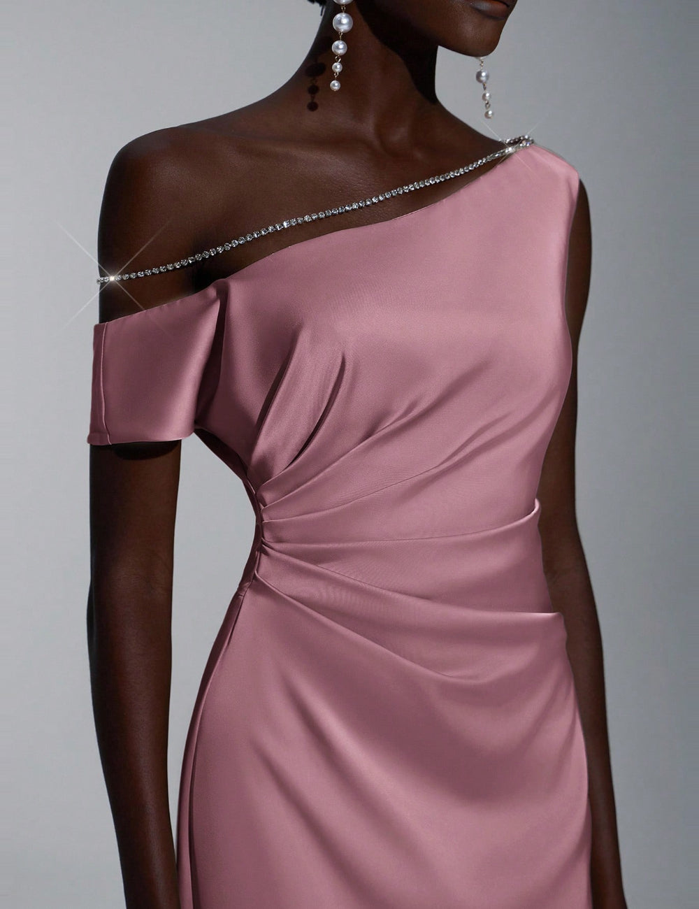 Rochie maxi Shein, roz