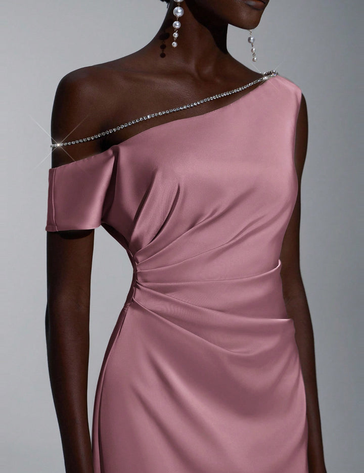 Rochie maxi Shein, roz