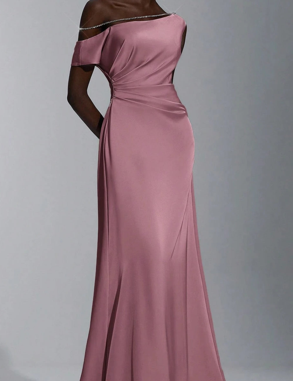 Rochie maxi Shein, roz