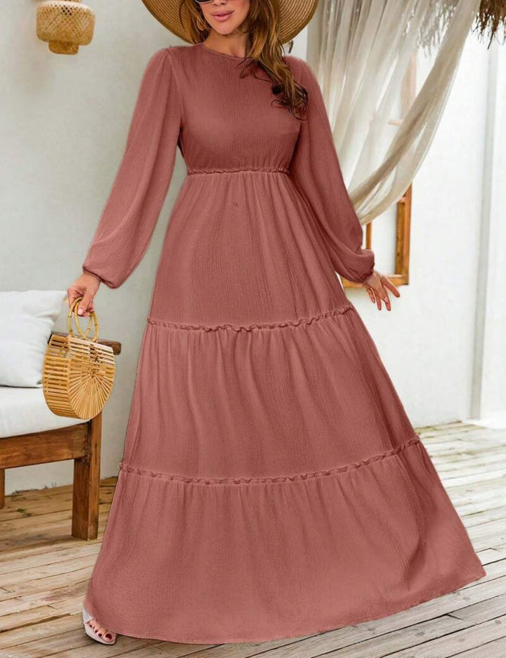 Rochie maxi Shein, roz