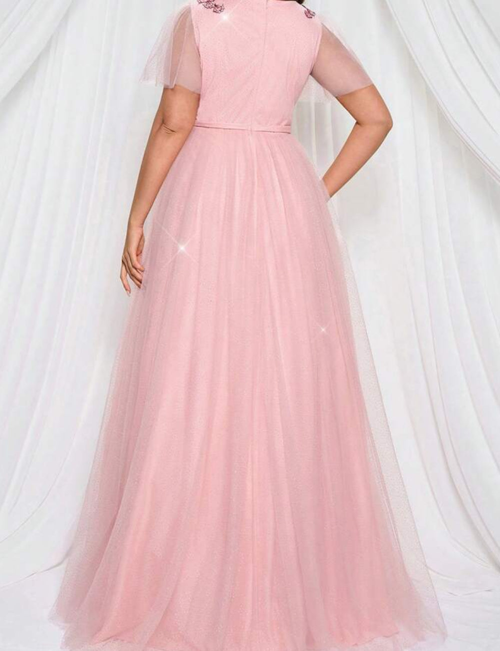 Rochie maxi Shein, roz