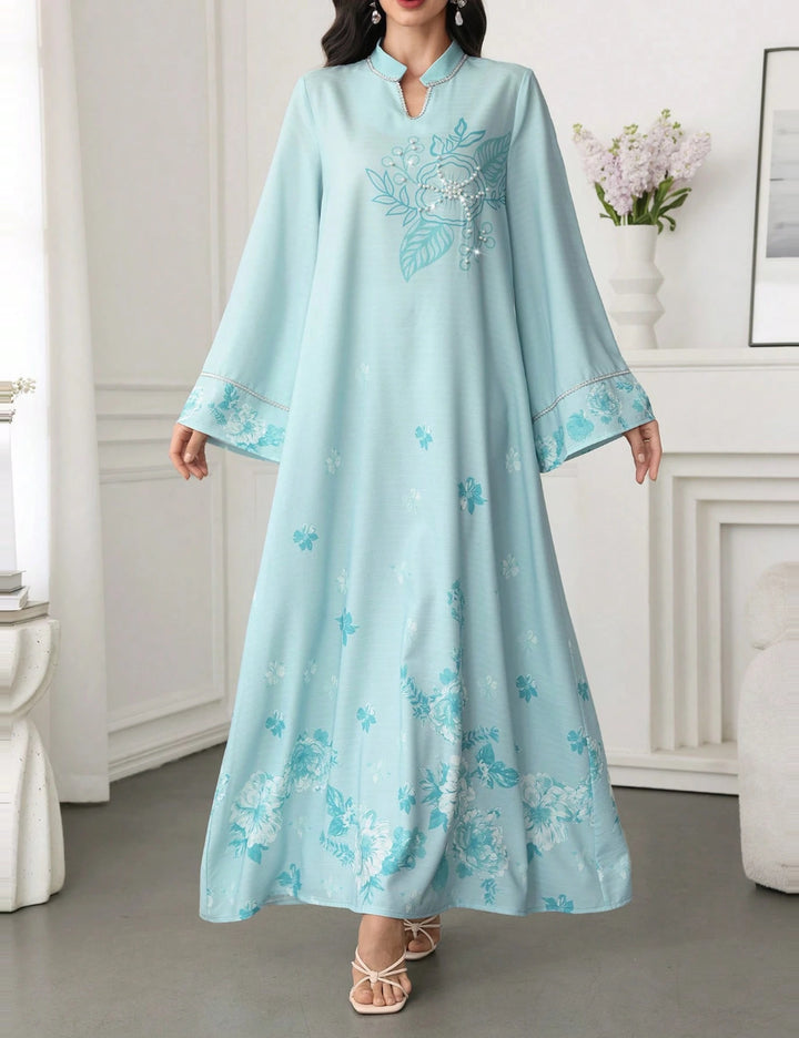 Rochie maxi Shein, turcoaz