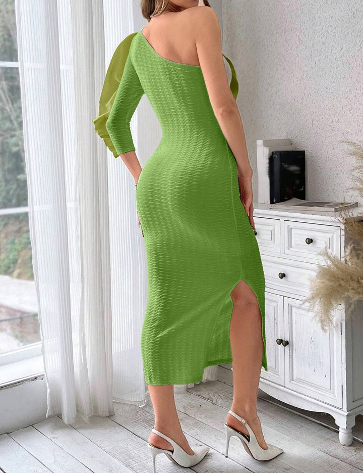 Rochie maxi Shein, verde