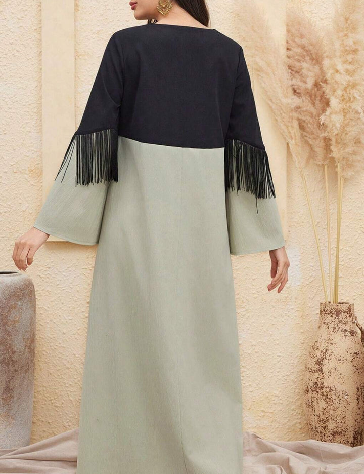 Rochie maxi Shein, verde