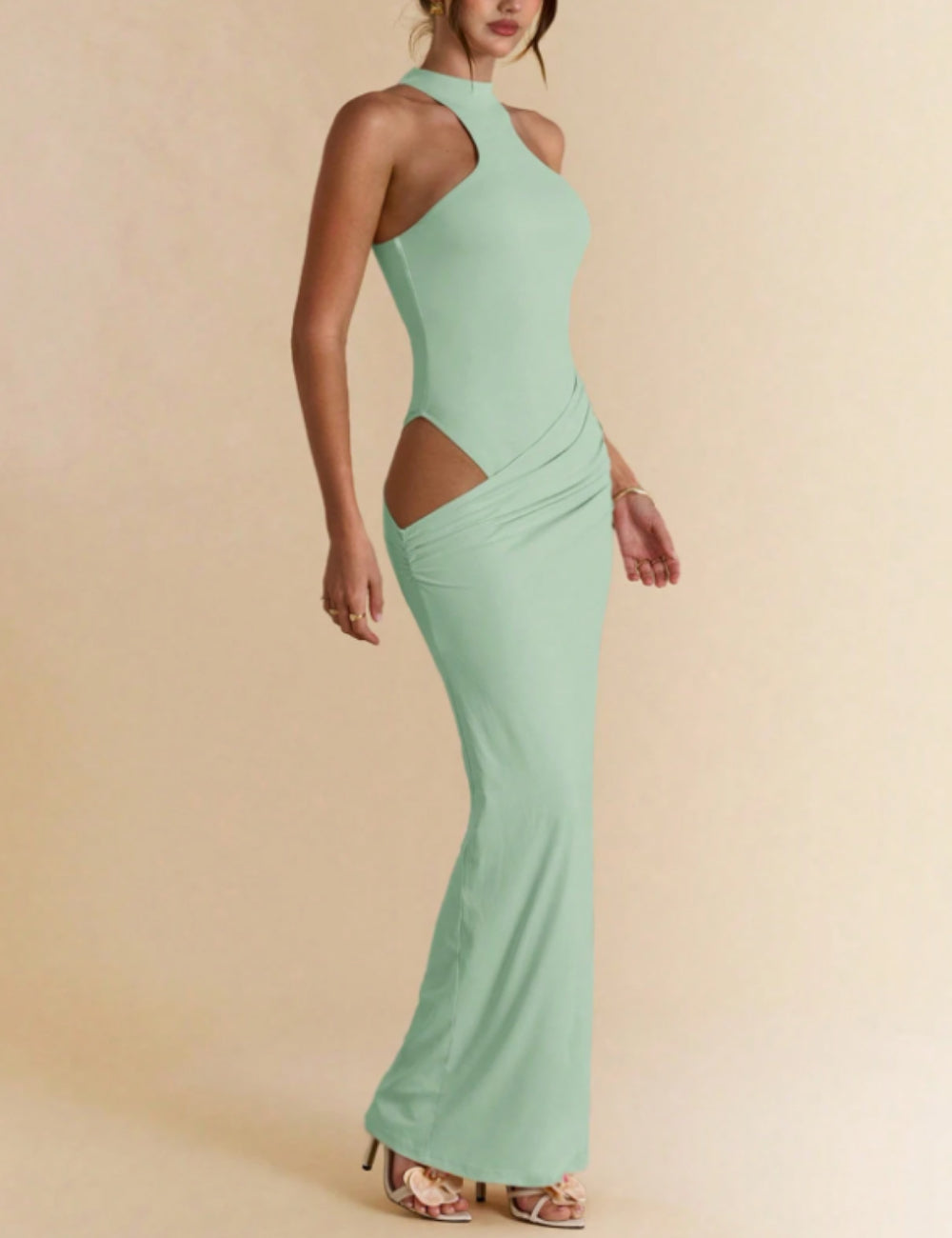 Rochie tip Body Shein, verde
