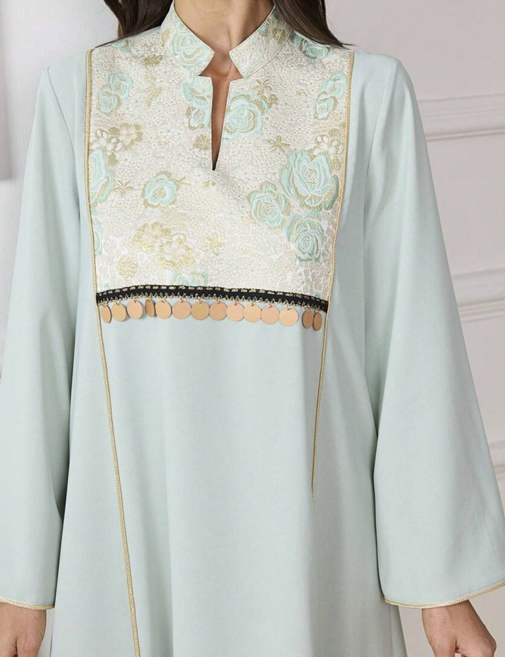 Rochie maxi Shein, verde