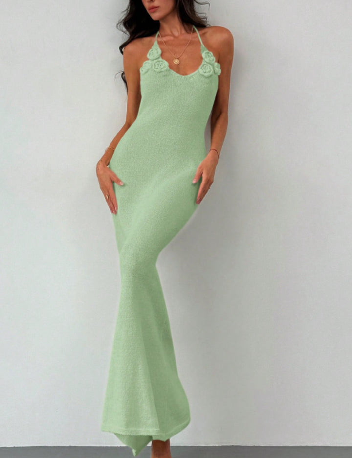 Rochie maxi Shein, verde