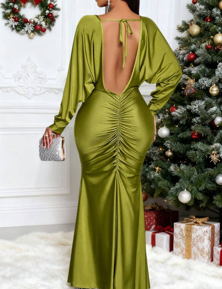 Rochie maxi Shein, verde
