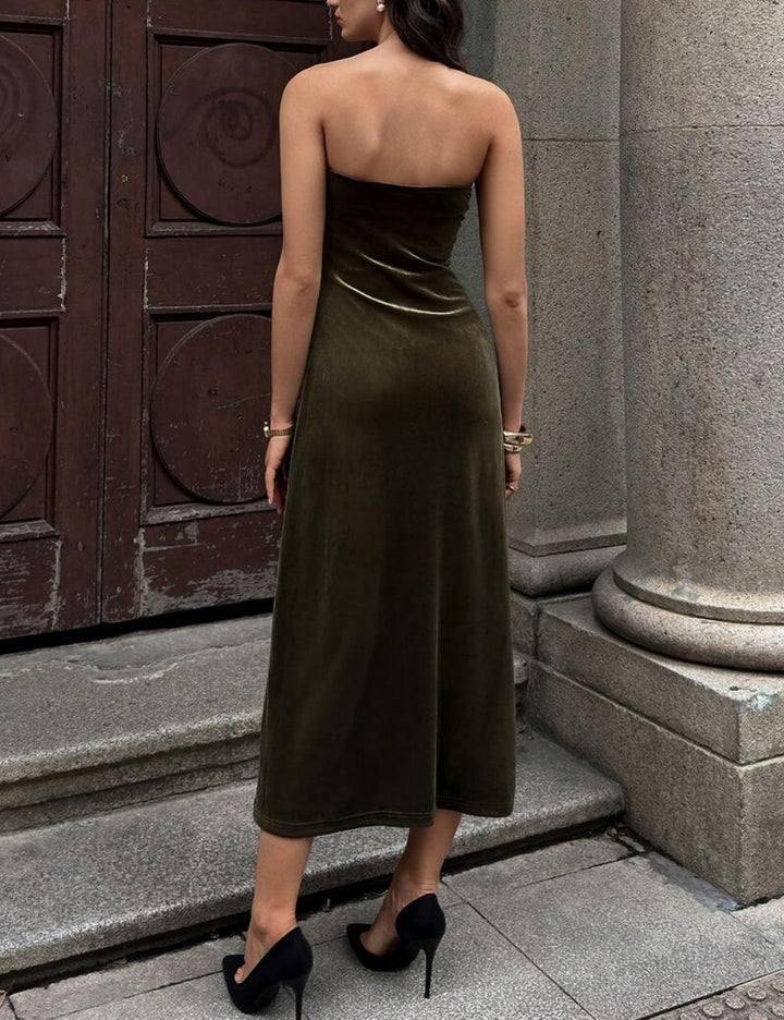 Rochie maxi Shein, verde