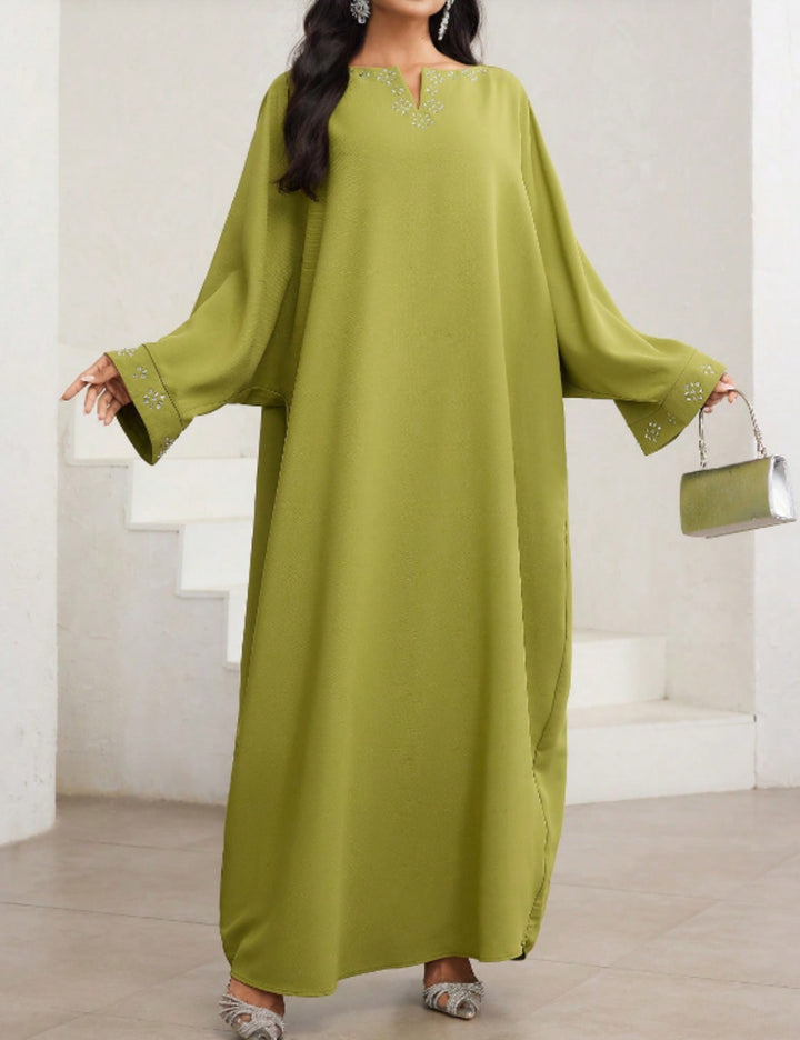 Rochie maxi Shein, verde