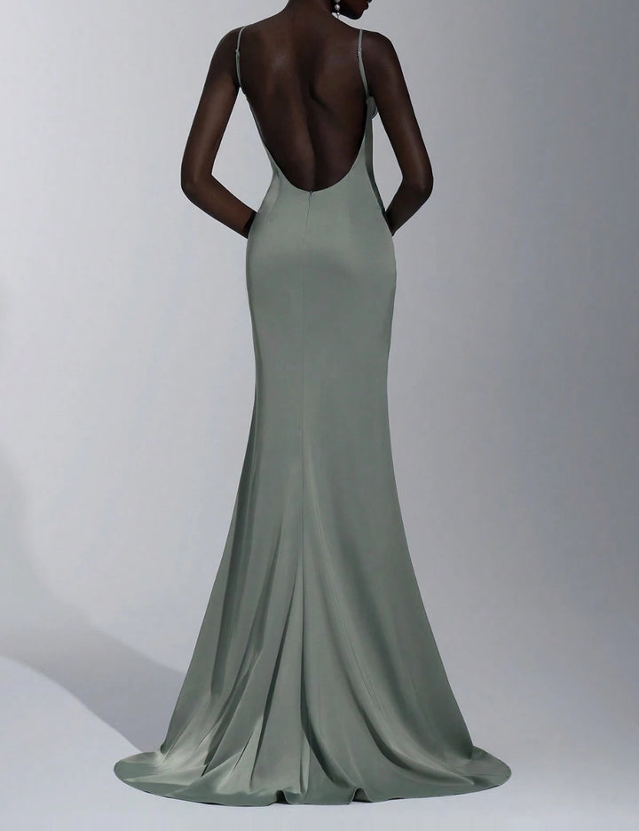 Rochie maxi Shein, verde