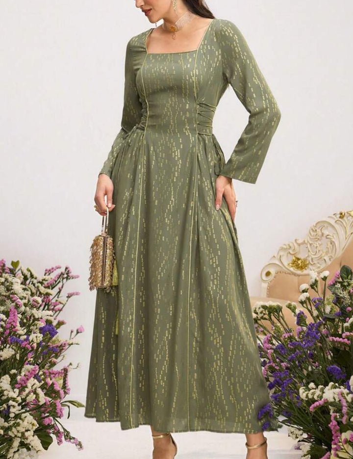 Rochie maxi Shein, verde