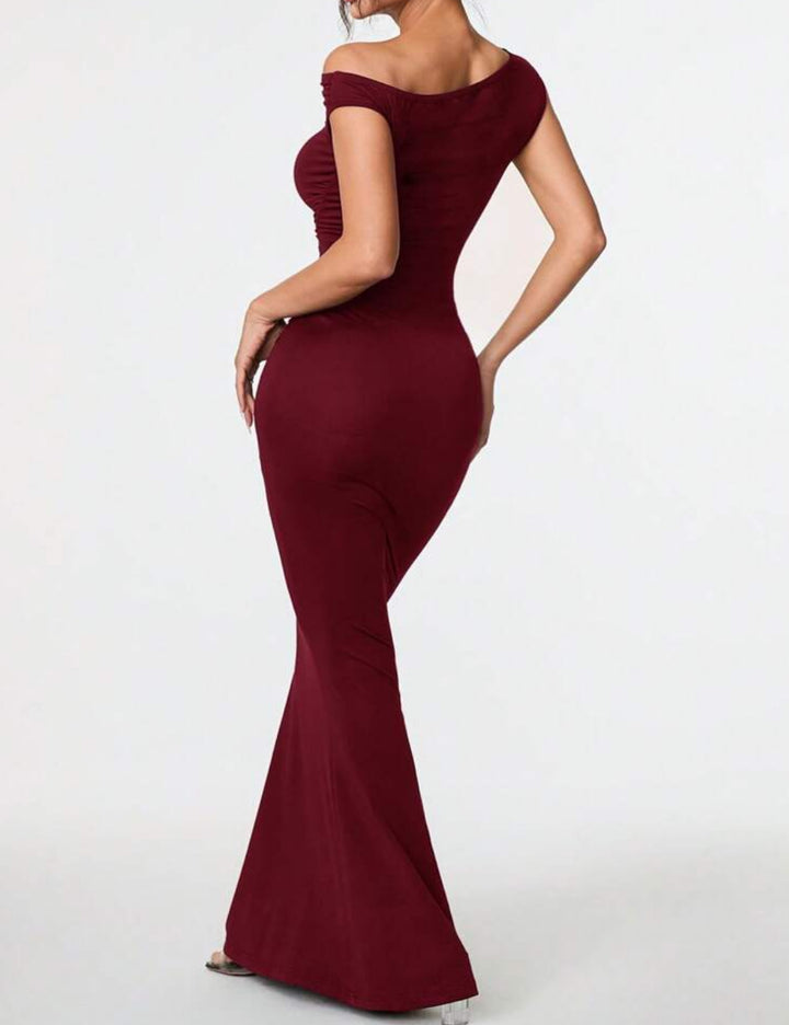 Rochie maxi Shein, vișiniu