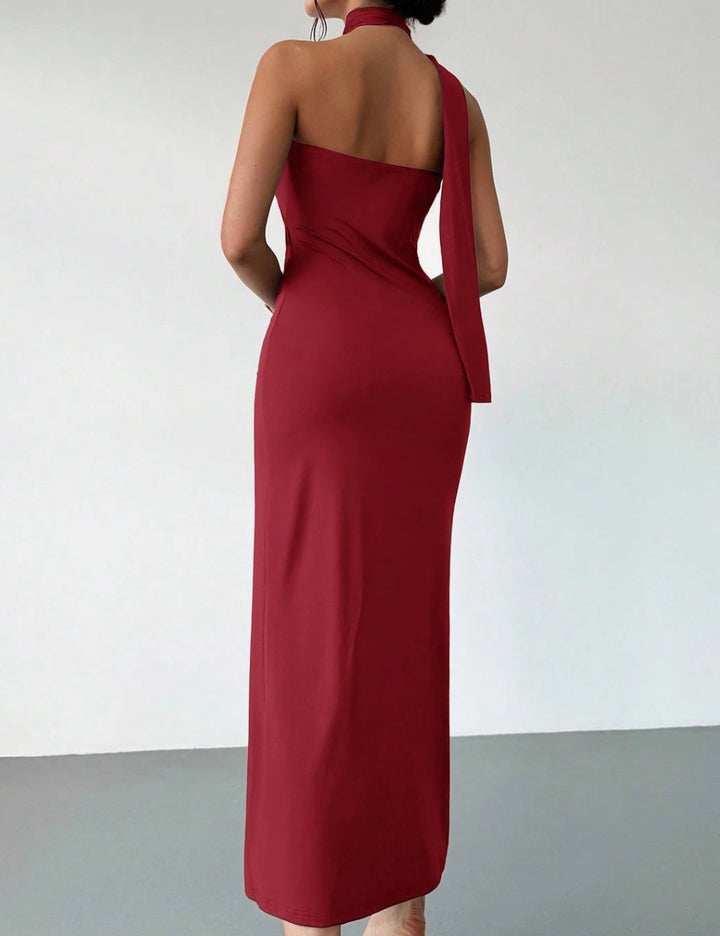 Rochie maxi SHEIN, vișiniu