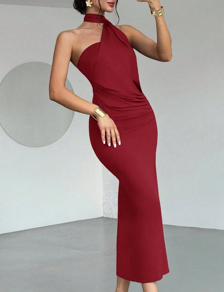 Rochie maxi SHEIN, vișiniu