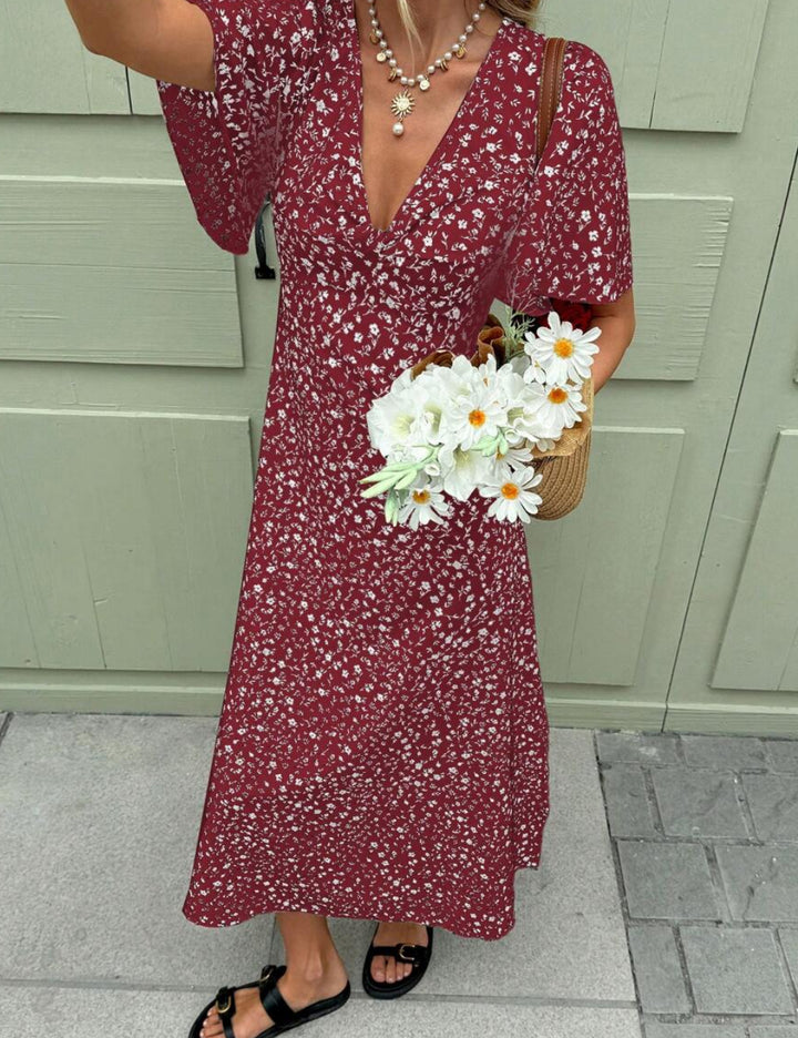 Rochie maxi Shein, vișiniu