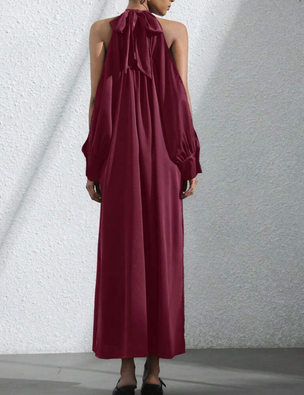 Rochie maxi Shein, vișiniu