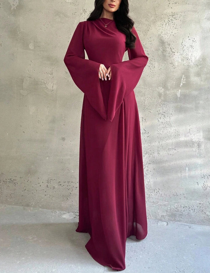 Rochie maxi Shein, vișiniu