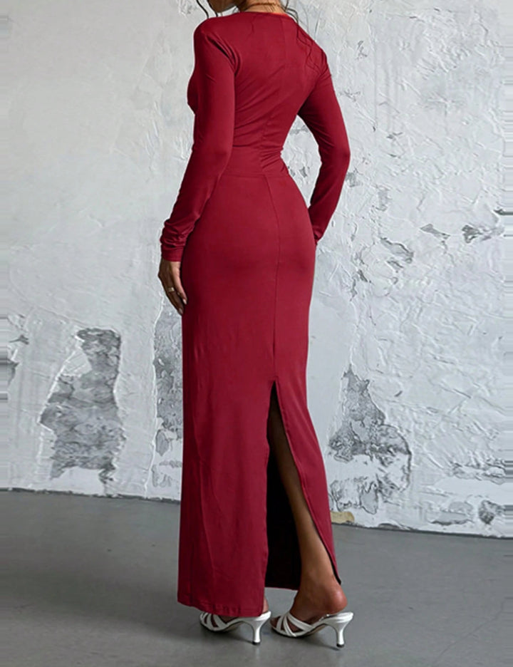 Rochie maxi Shein, vișiniu