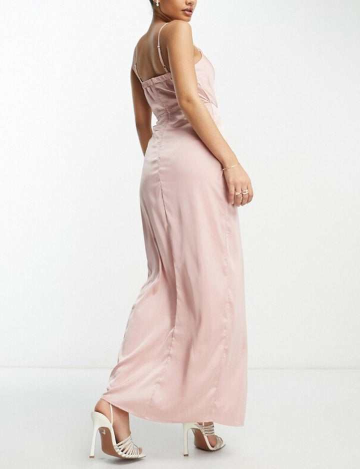 Rochie maxi TFNC, roz