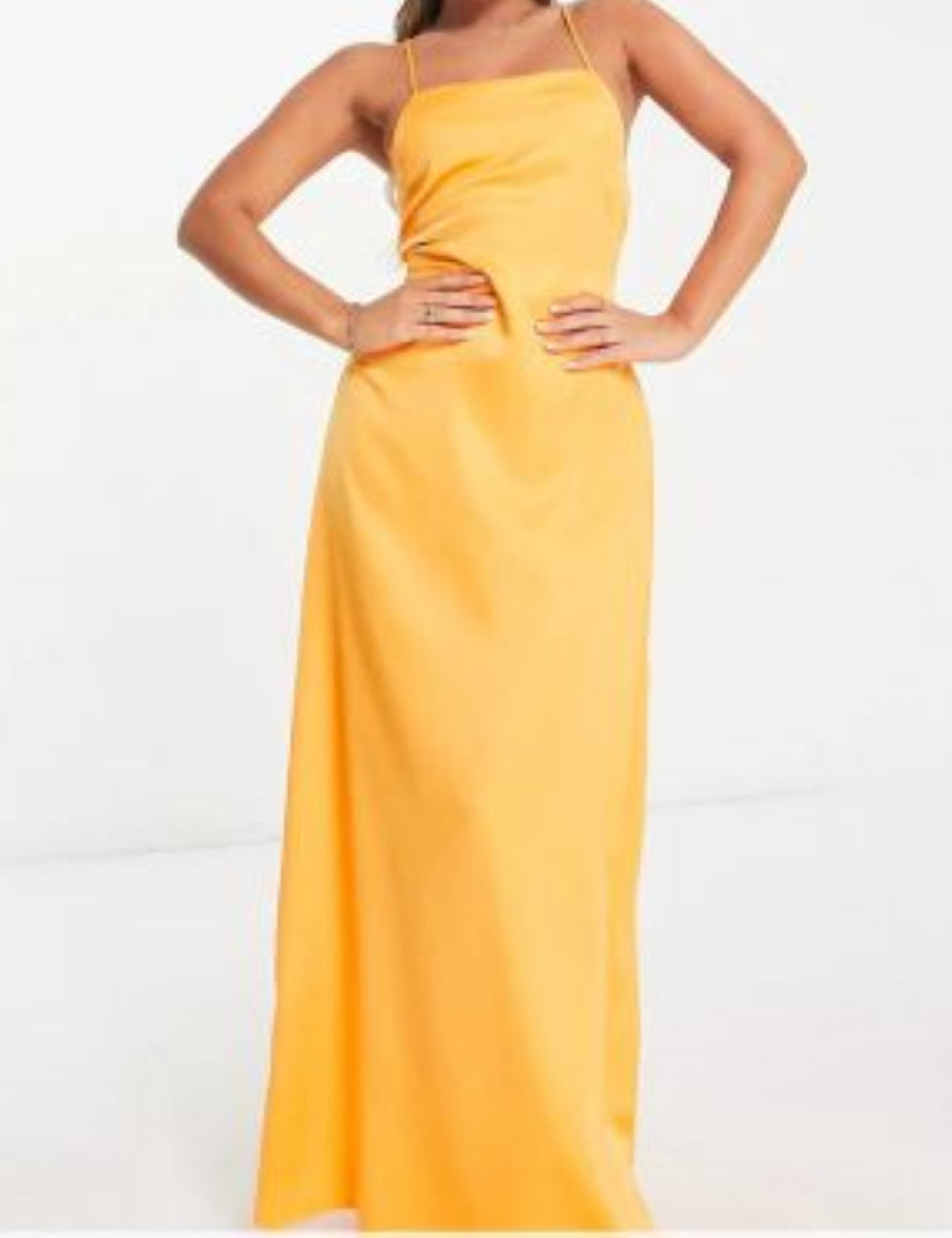 Rochie maxi Vero Moda, portocaliu