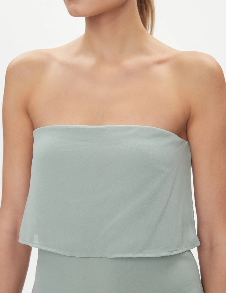 Rochie maxi Vila, verde