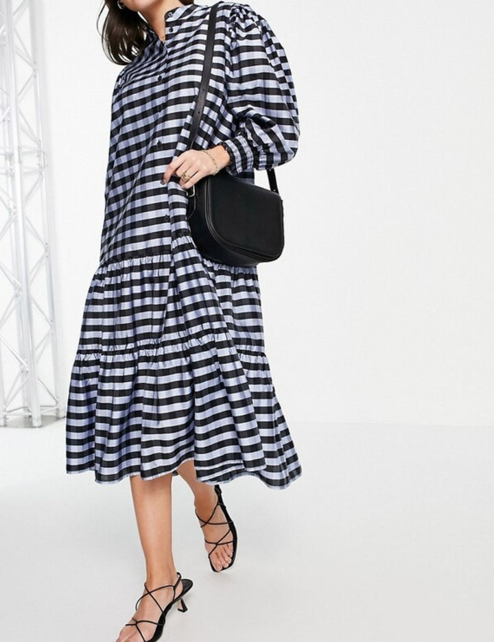 Rochie midi & Other Stories, mix culori