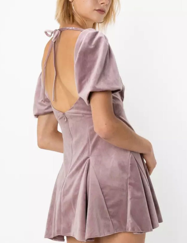Rochie midi ASOS, mov