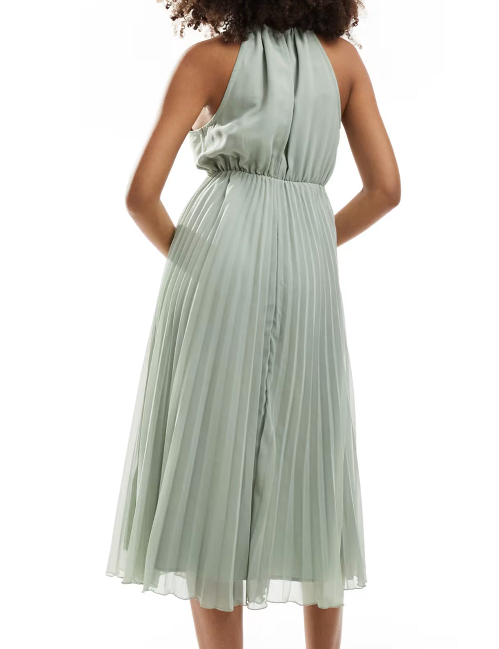 Rochie midi ASOS, verde