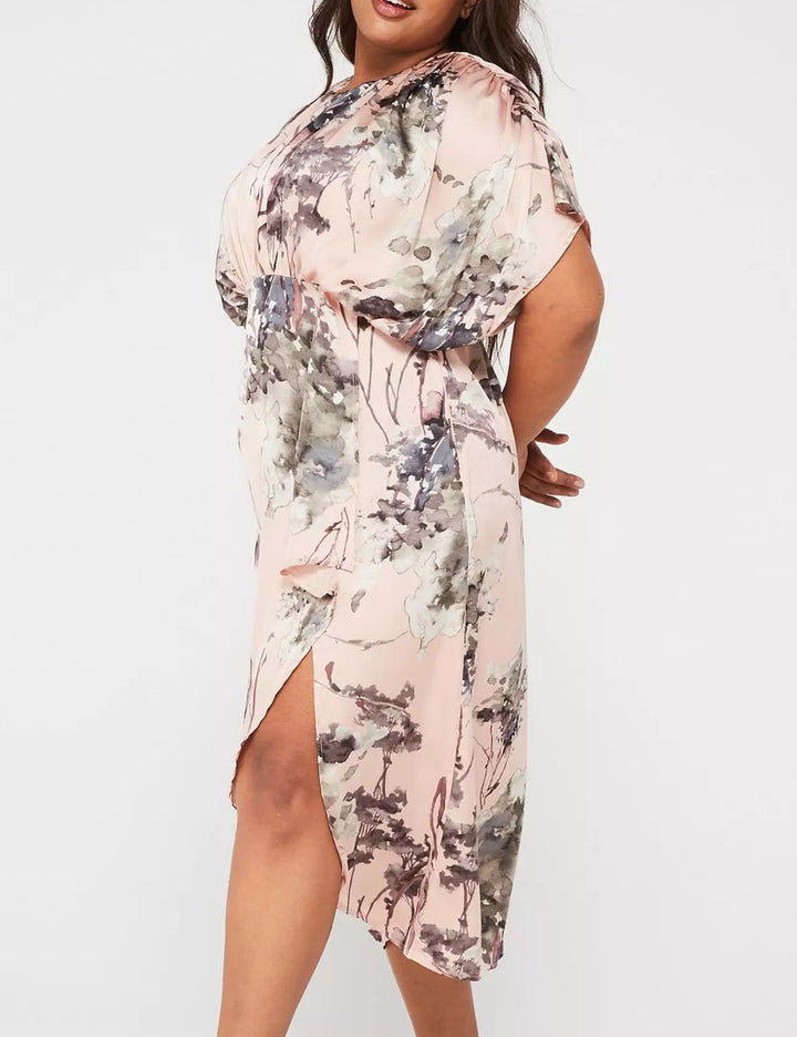 Rochie midi AX Paris, mix culori