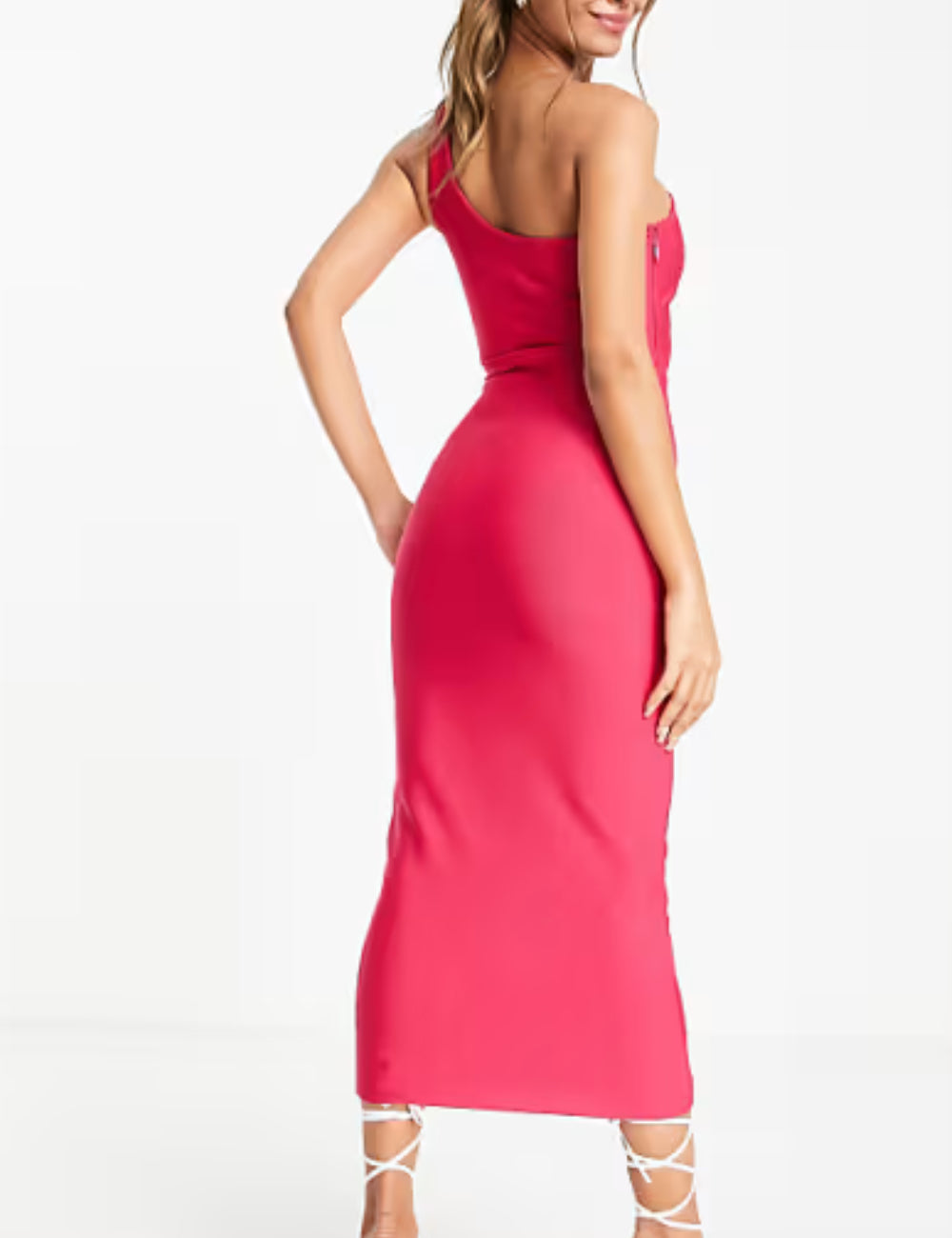 Rochie midi Band of Star, roz