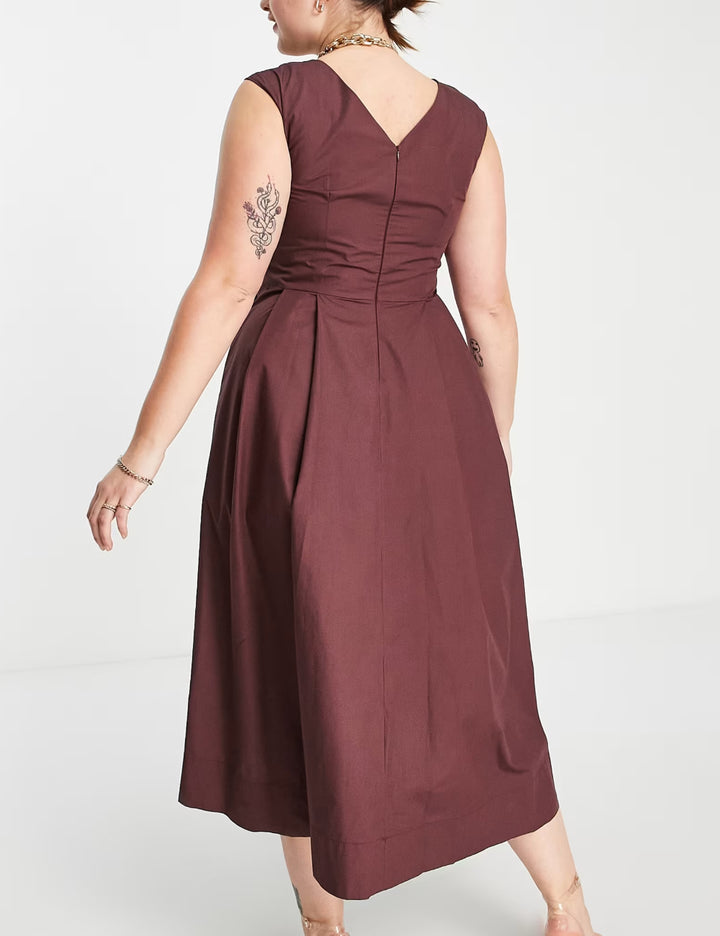Rochie midi Closet, mov