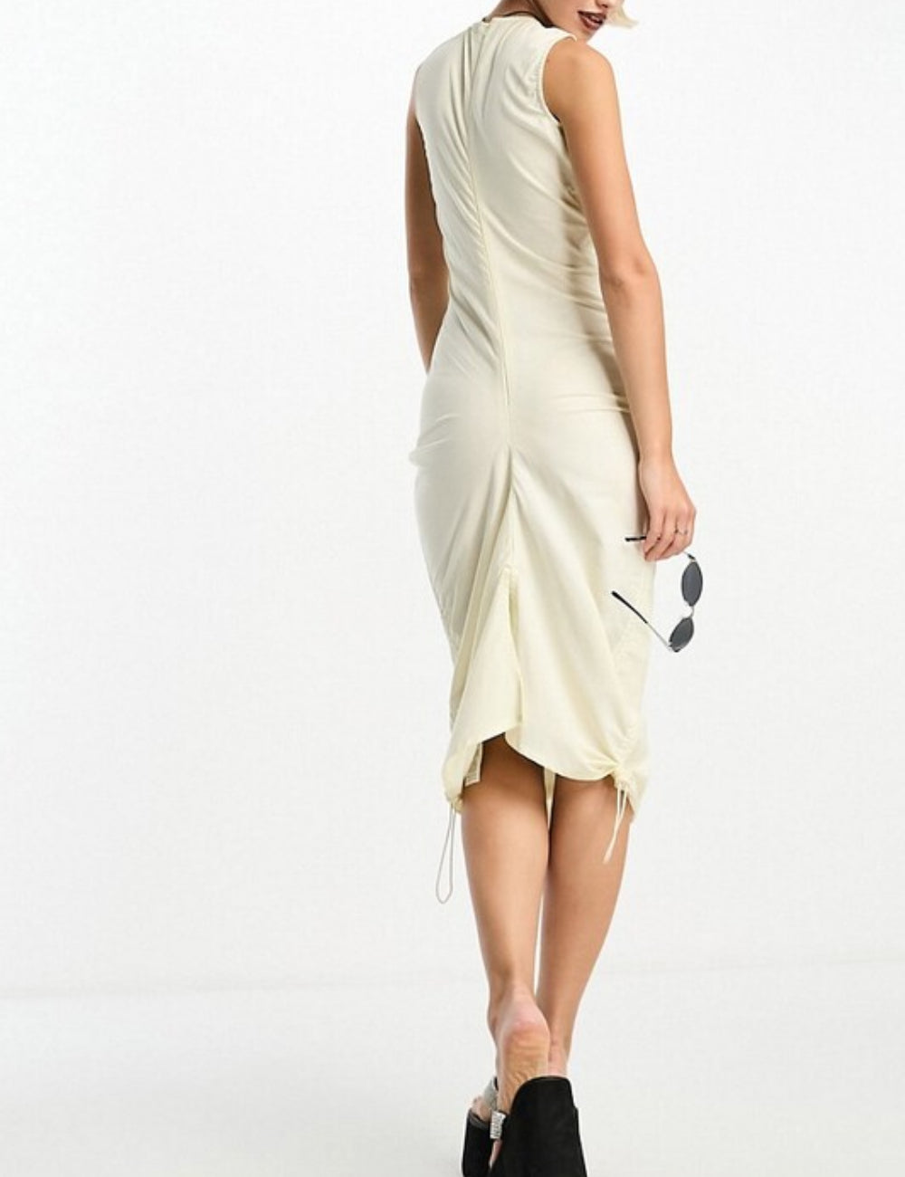 Rochie midi Collusion, galben
