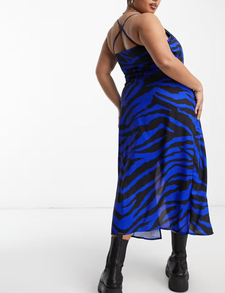 Rochie midi IN THE STYLE, mix culori