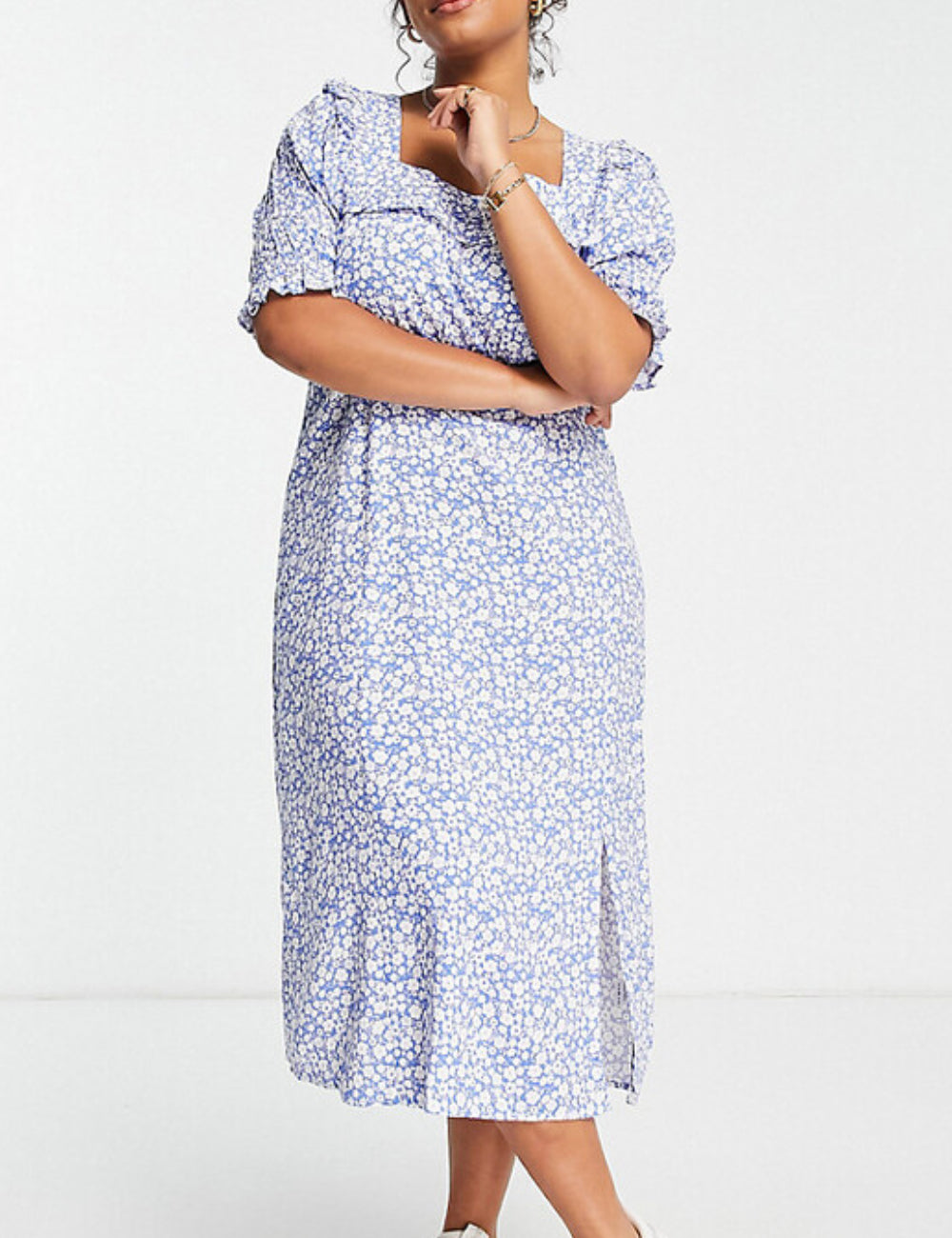 Rochie midi Influence, mix culori