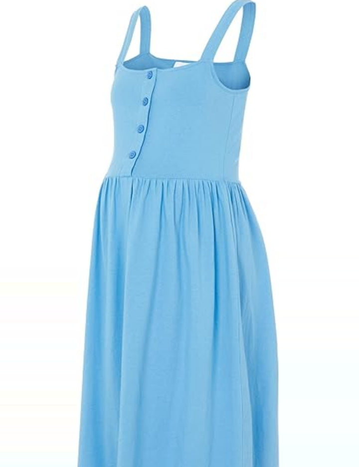 Rochie midi Mamalicious, albastru