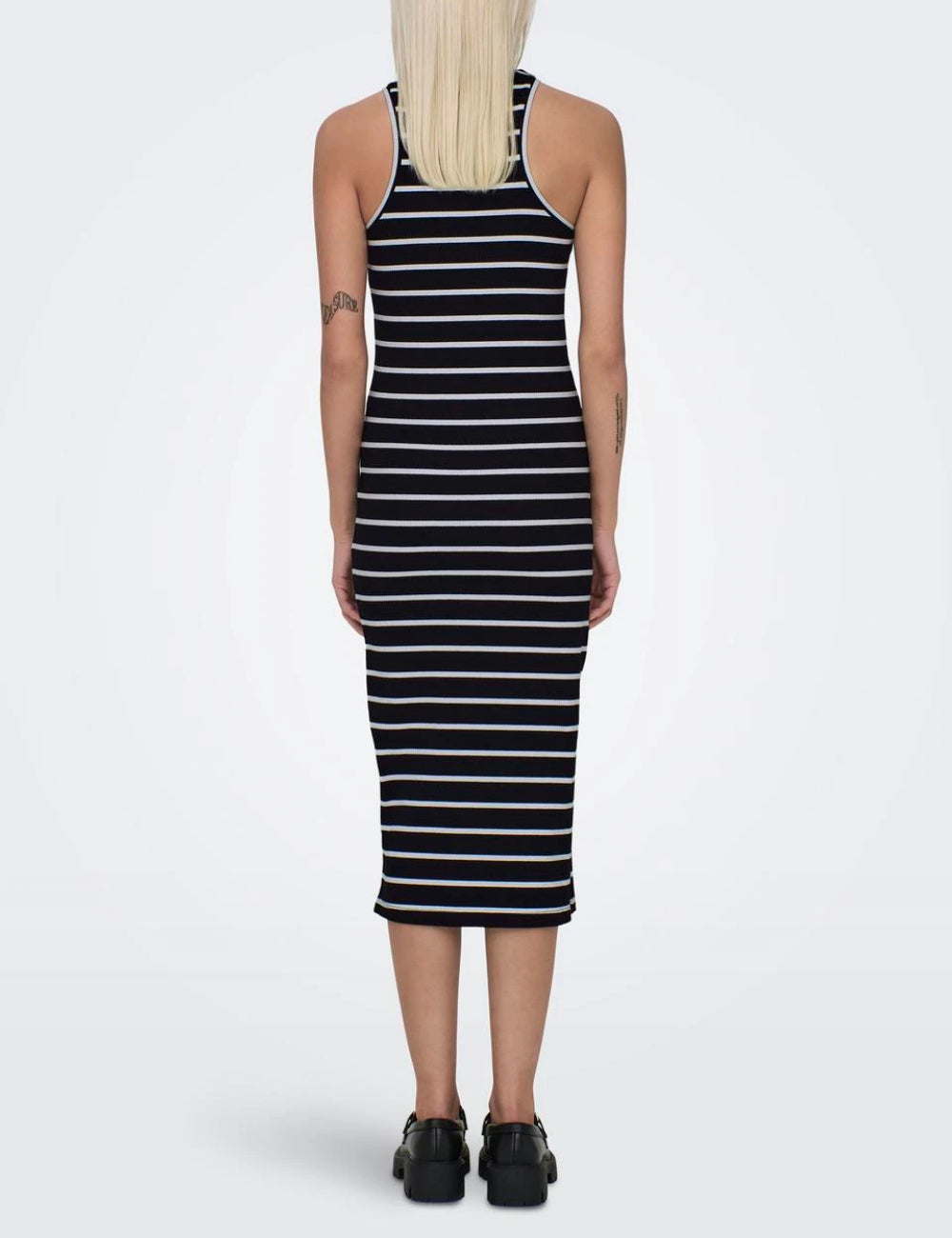 Rochie midi Only, mix culori