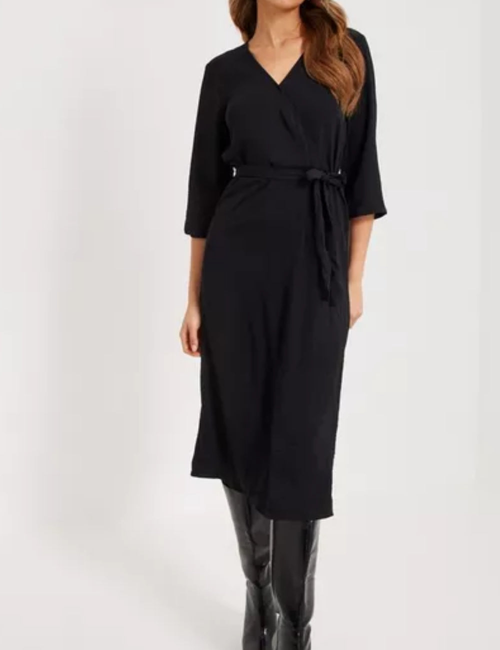 Rochie midi Only, negru