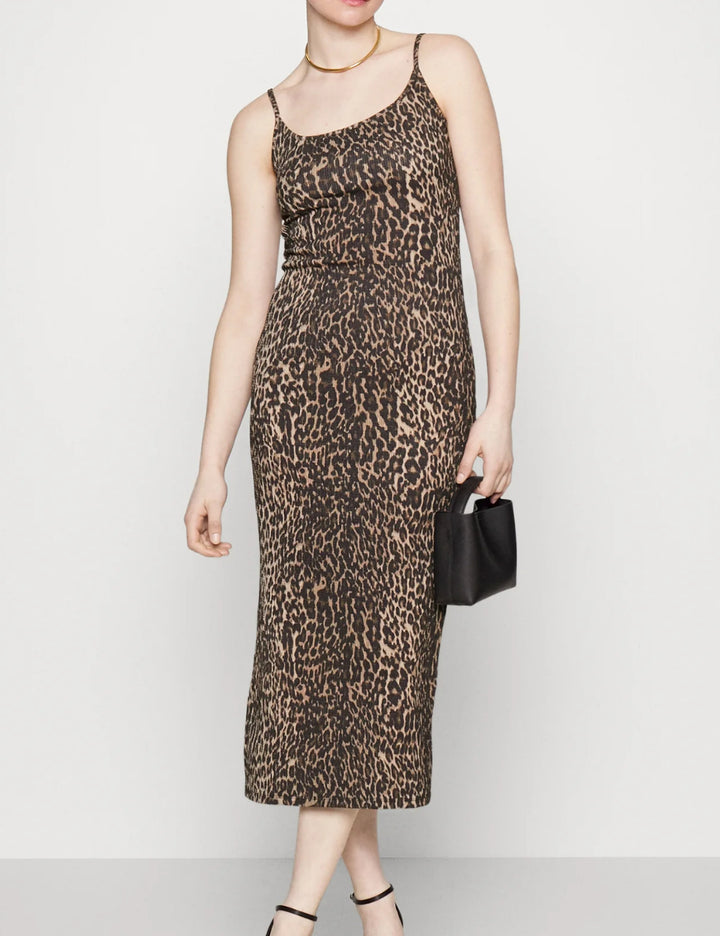 Rochie midi Pieces, mix culori