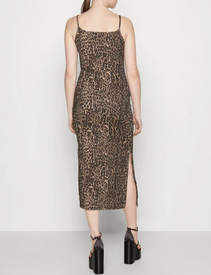 Rochie midi Pieces, mix culori
