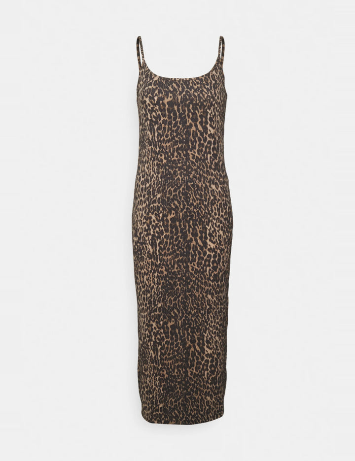 Rochie midi Pieces, mix culori