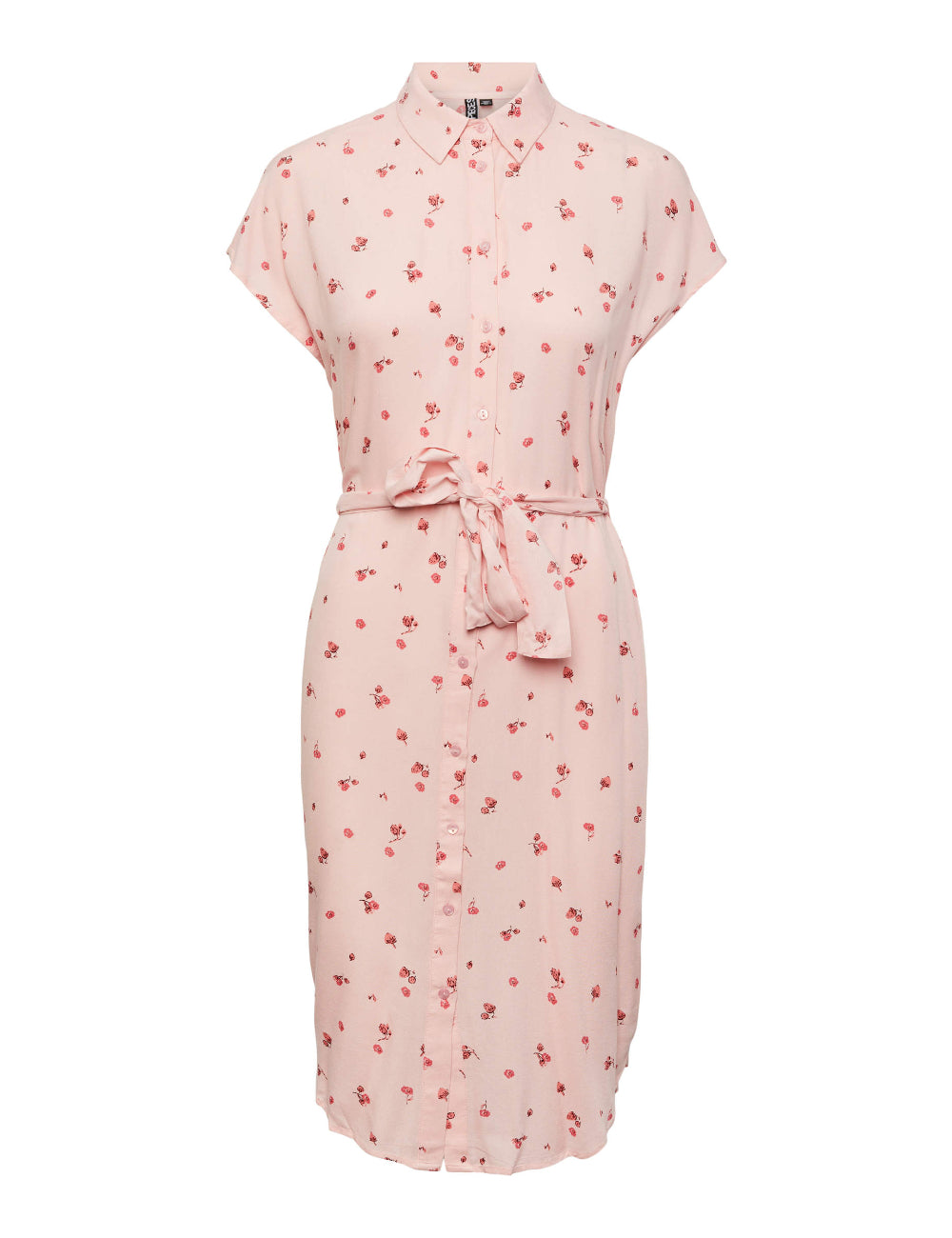 Rochie midi Pieces, roz